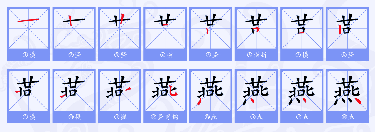 燕（汉语文字）_百度百科