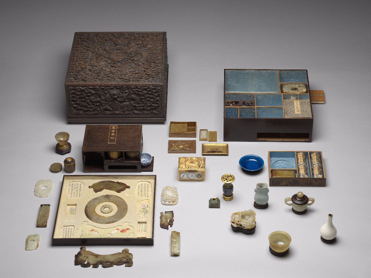 乾隆皇帝的百什件藏宝箱_百科TA说