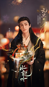 水龙吟灯耀元旦海报