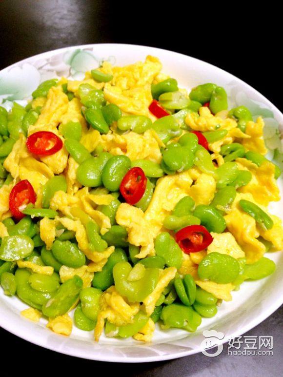 主料是牛奶,鸡蛋,蚕豆瓣,辅料是水,盐