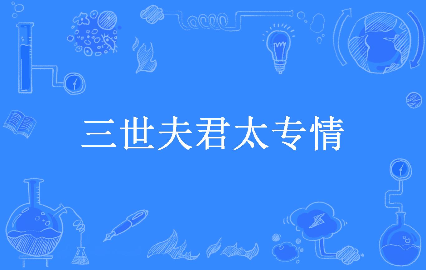 三世夫君太专情
