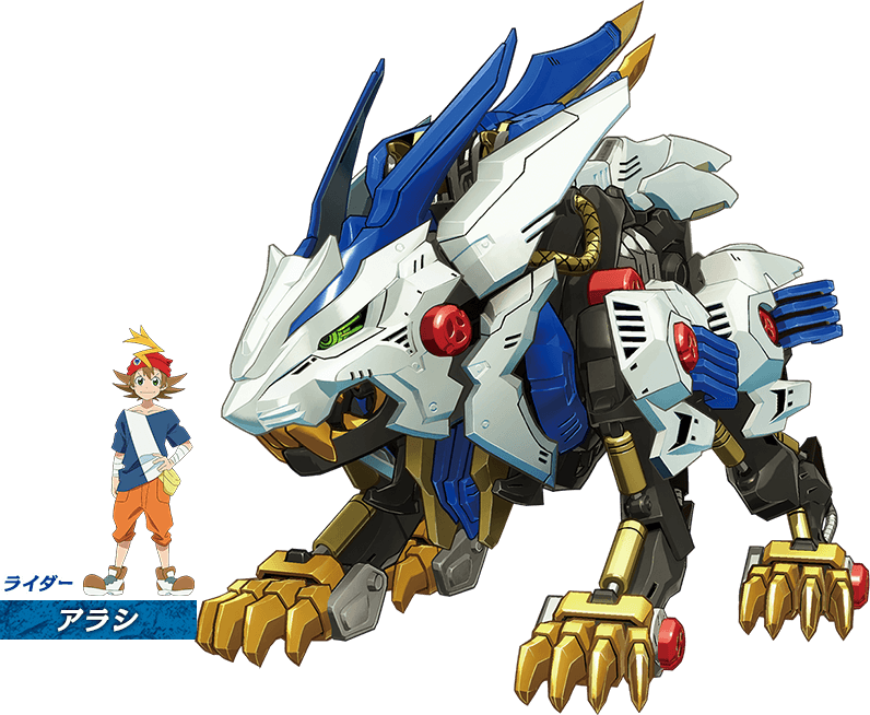  p>《索斯机兽:荒野纪》是由olm制作的,以takaratomy生产的模型玩具 a