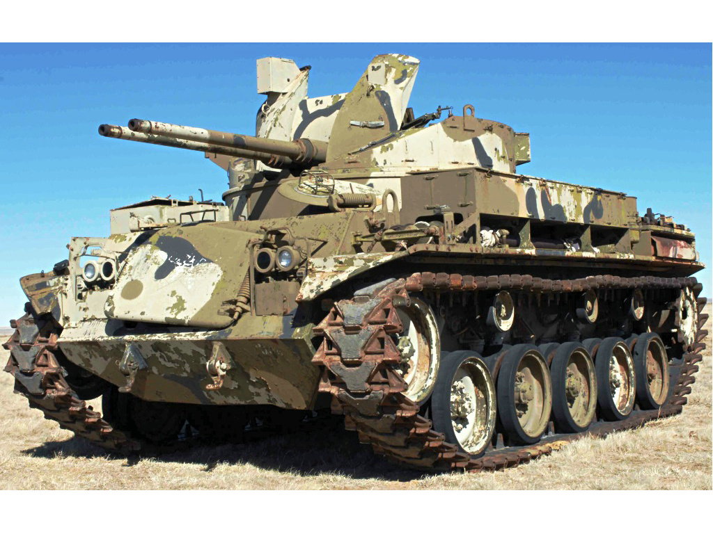 轻型坦克(英文:m41 light tank,绰号:walker bulldog,译文:华克猛犬)