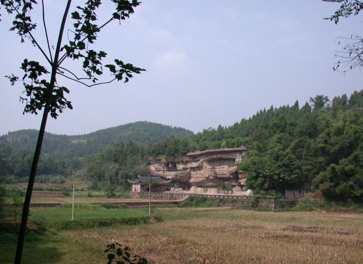 ">观音岩石刻--位于 a target="_blank" href="/item/罗江县/2520177"