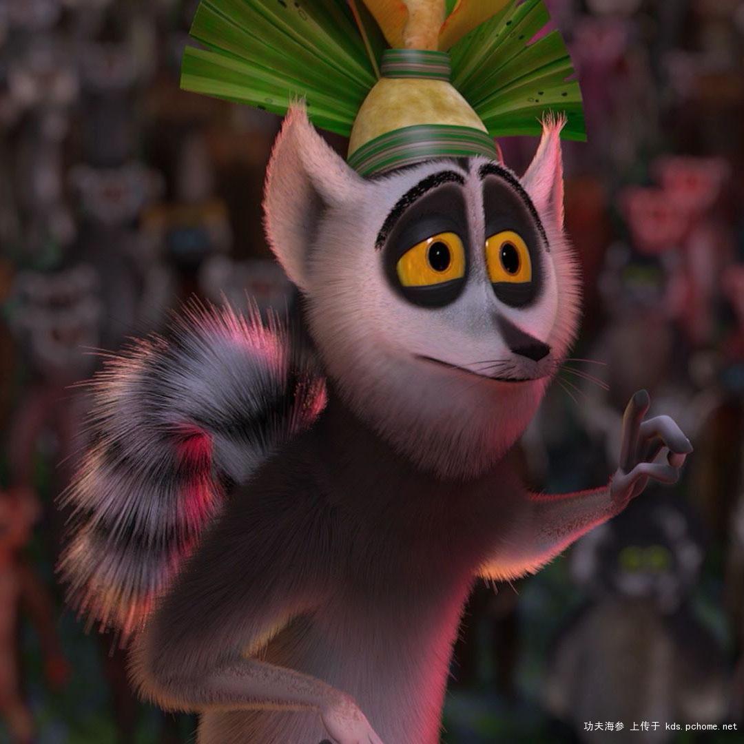 中的人物,同时也是企鹅口中的"卷尾巴",来自马达加斯加