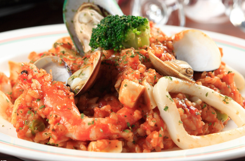 意大利海鲜焗饭