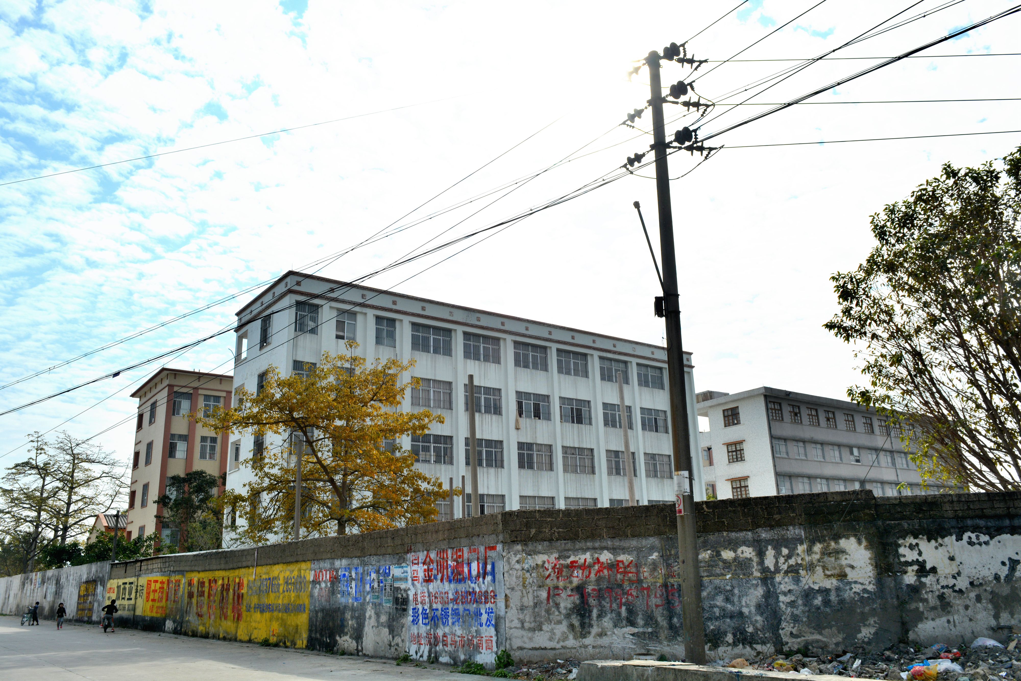  p>普宁市流沙中学创办于一九六一年,位于普宁市流沙华溪村.