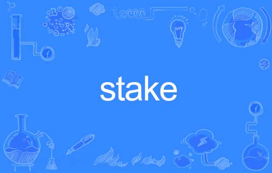 Stake（英语单词）_百度百科