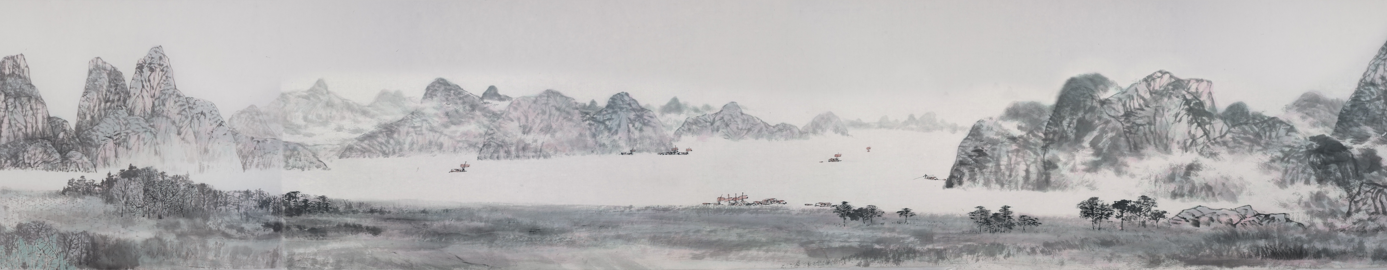  p>《漓江全景图》是山水画家 a target="_blank" href="/item/郑发生