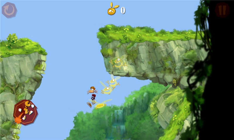丛林探险 /a> (rayman jungle run)是一款闯关跑酷游戏,玩家需要操控