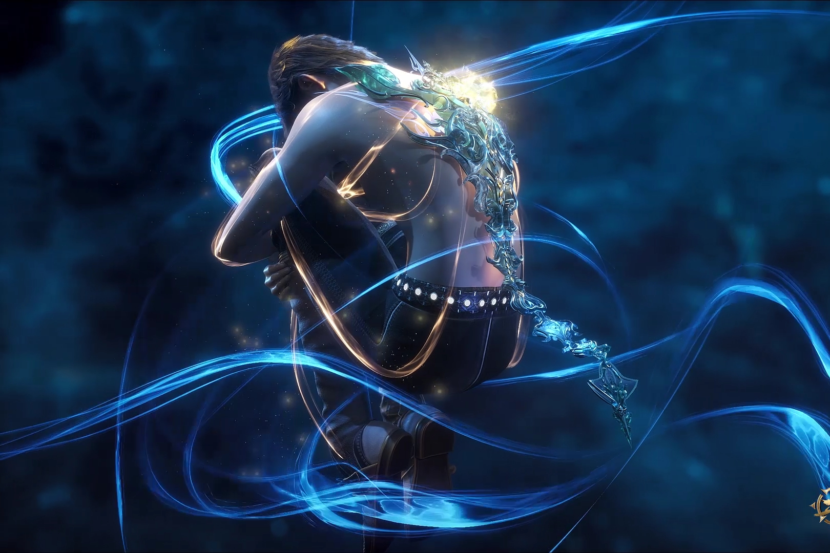 冰碧帝皇蝎躯干骨