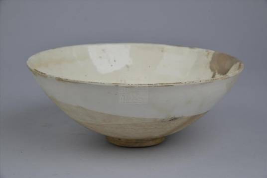 宋磁州窑白釉瓷碗_百度百科