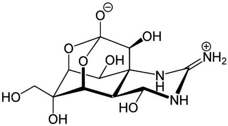 p>河鲀毒素(tetrodotoxin,ttx),分子式为c sub>11 /sub>h sub>17 