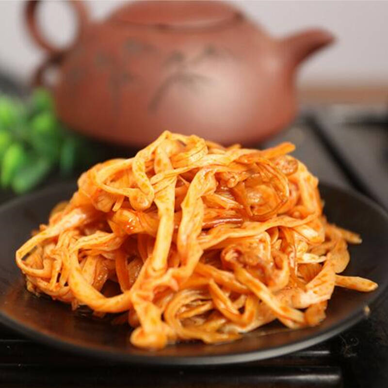 干锅豆干金针菇