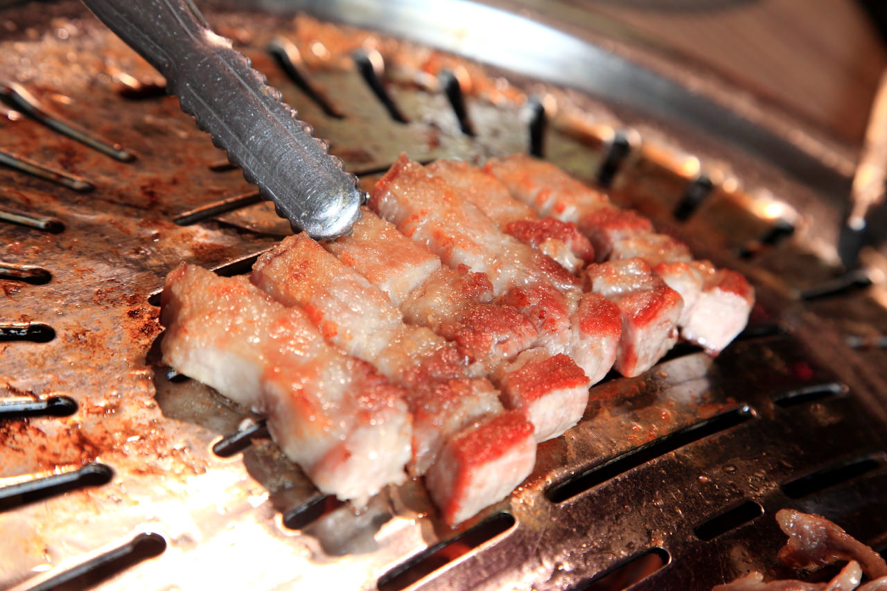 韩国辣酱烤五花肉