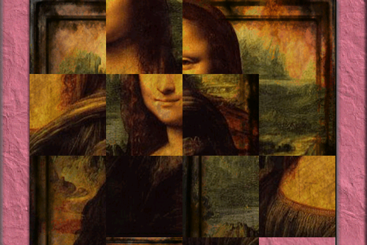 蒙娜丽莎拼图