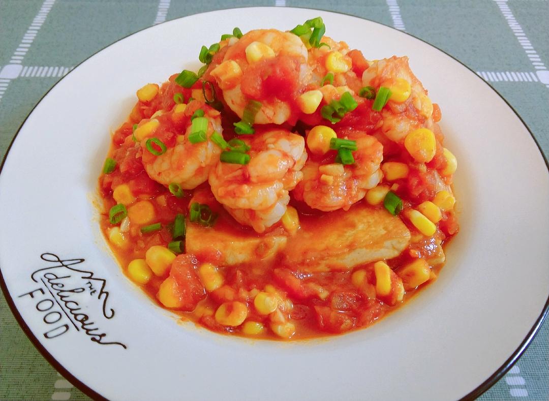 番茄炒虾仁