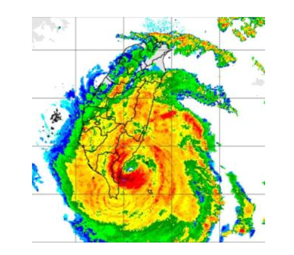 雷达回波综合图