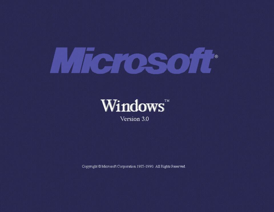  p>windows 3.0是微软于1990年5月22日发布的电脑操作系统.
