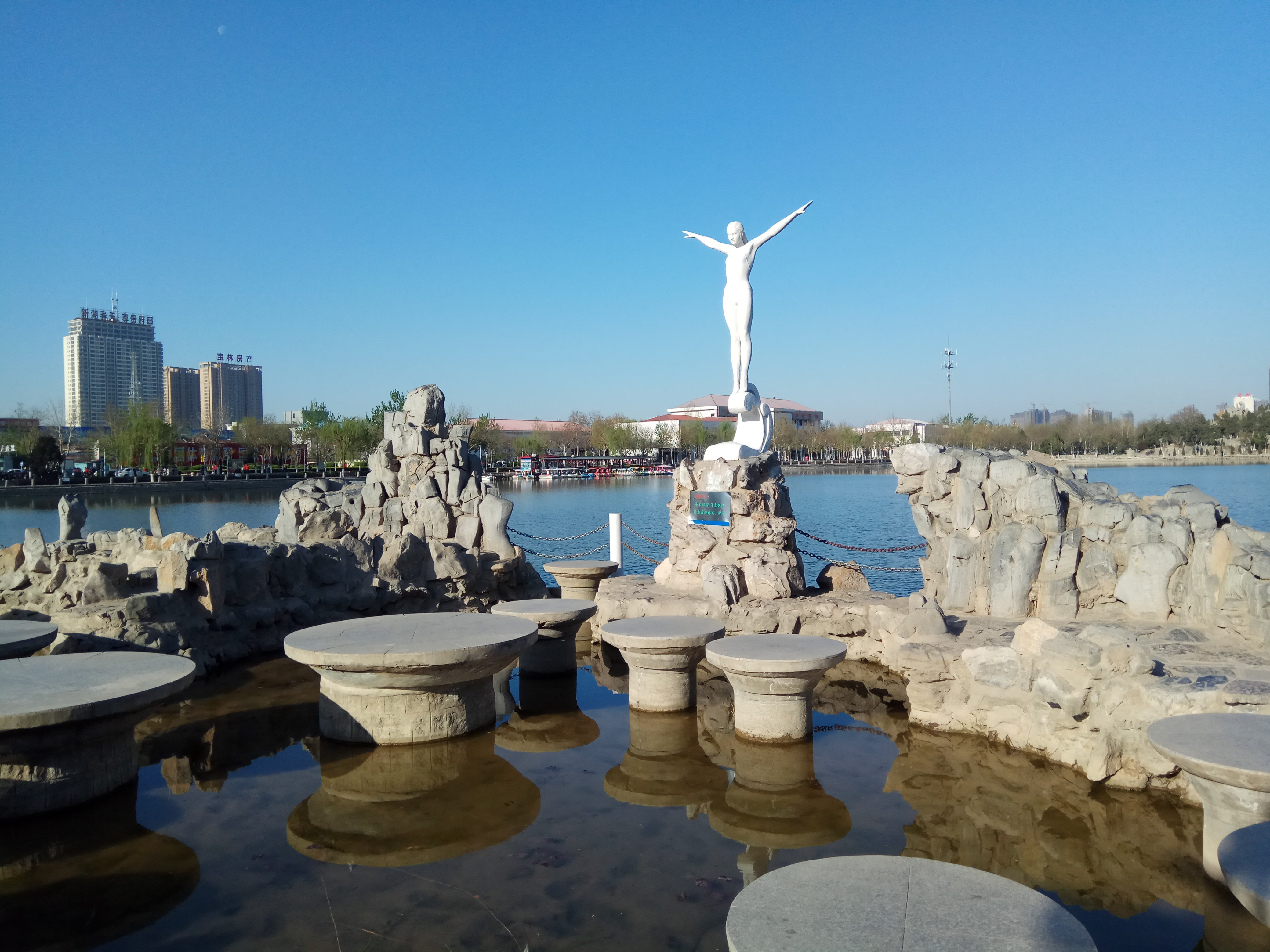 德州新湖风景区