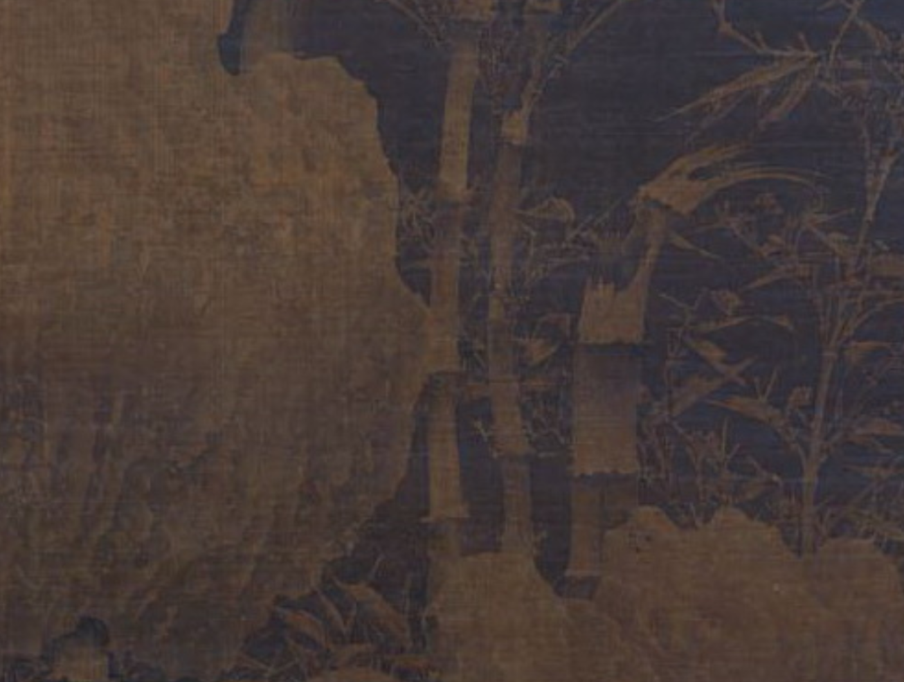 《雪竹图》是传为五代南唐画家 a target="_blank" href="/item/徐熙"