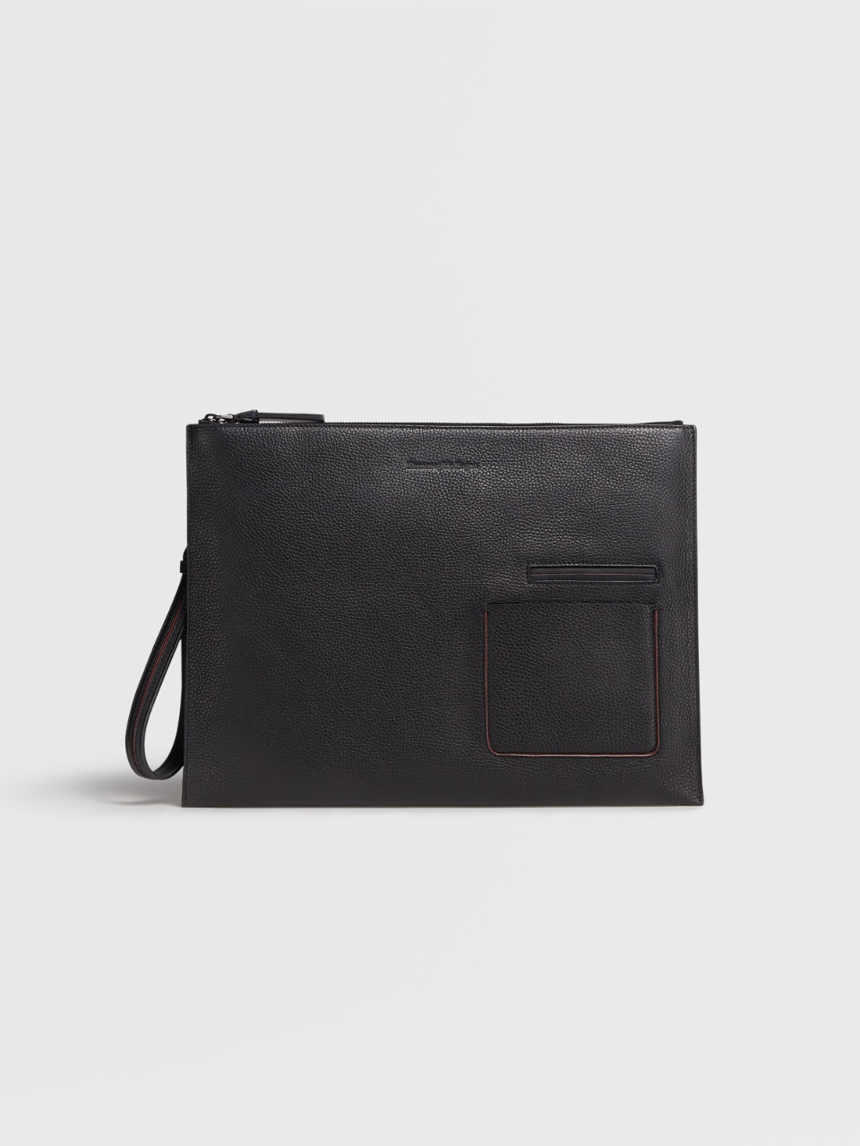 粒面小牛皮公文包