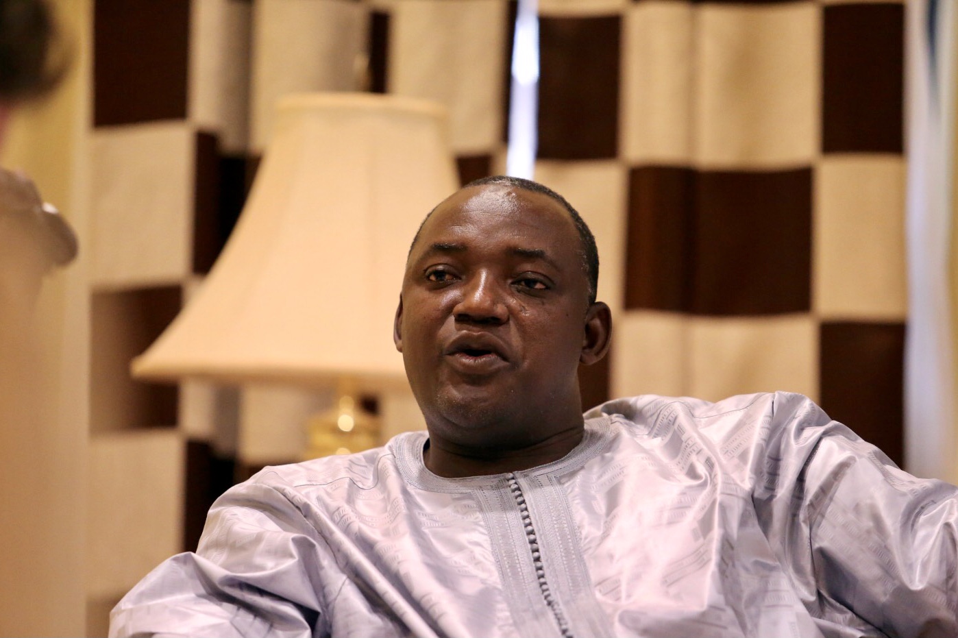 见冈比亚总统巴罗