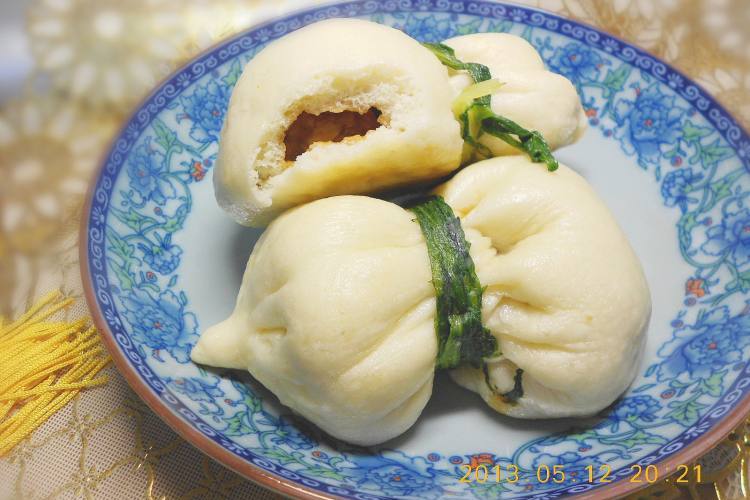 双层双馅葫芦包