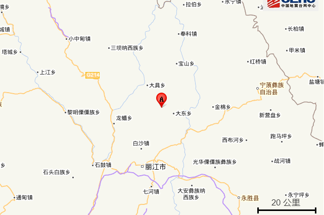2022年5月27日玉龙3.0级地震