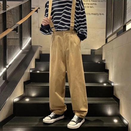 背带裤_百度百科