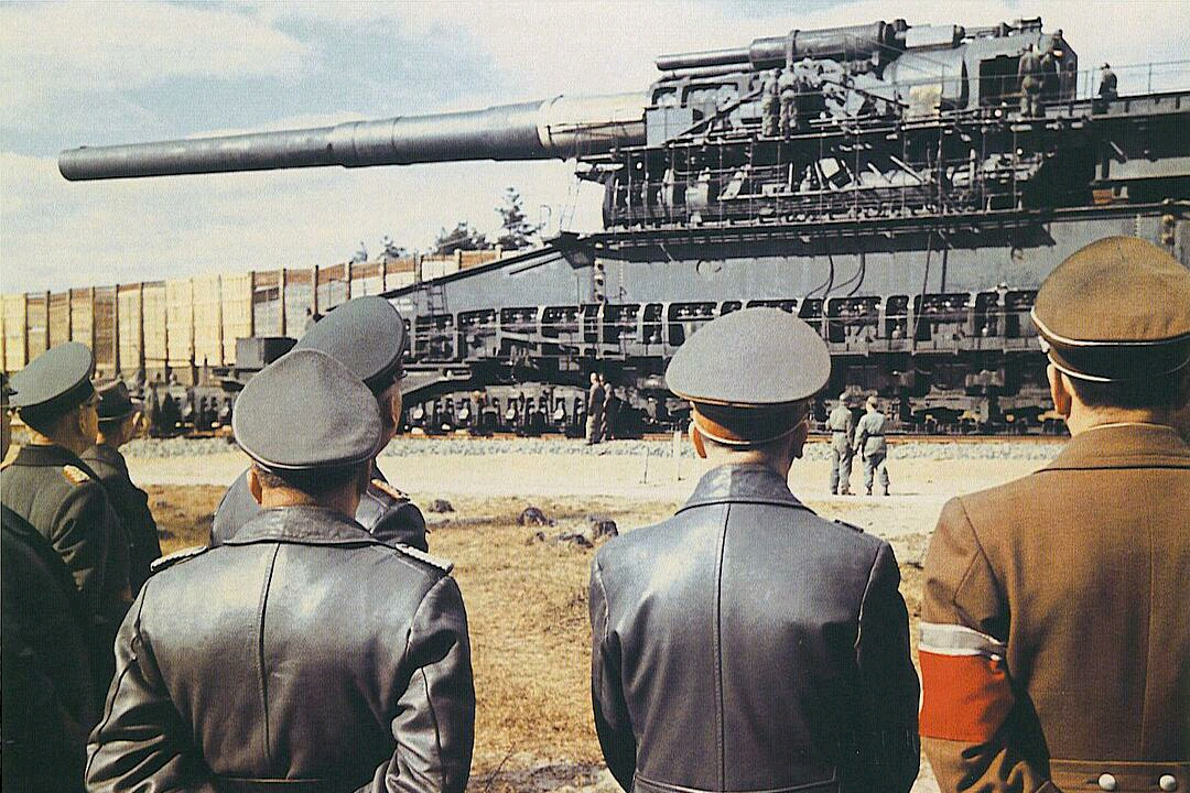 列车炮 /b>(德文: b>schwerer gustav /b>,意为: b>重炮古斯塔夫