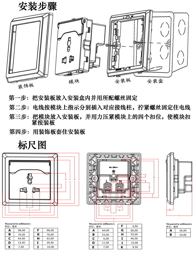 usb墙壁插座