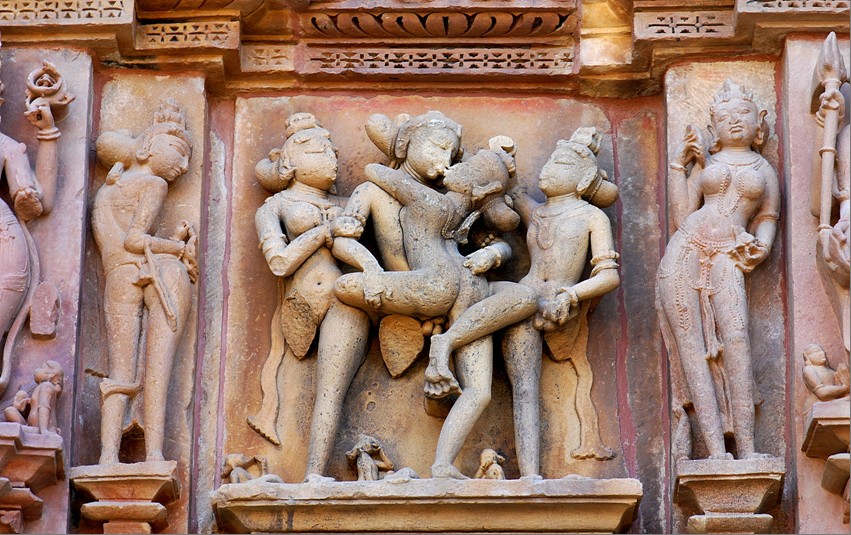 卡久拉霍神庙,位于印度<a target="