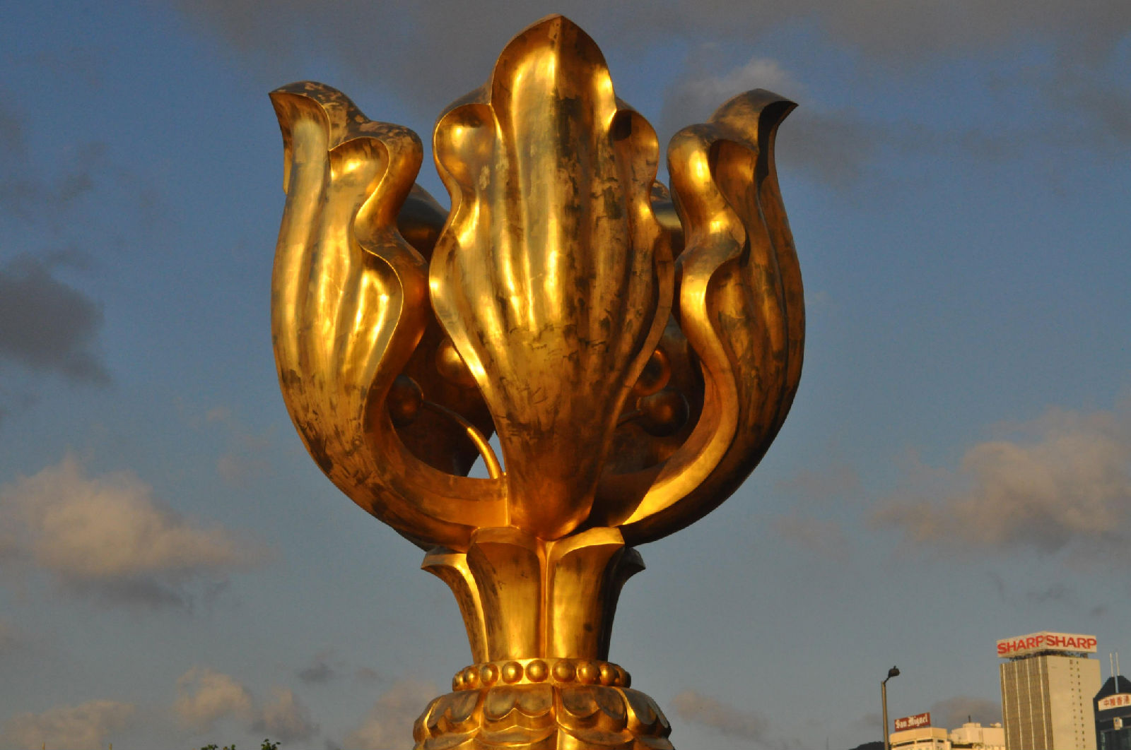  p>金紫荆广场(golden bauhinia square)位于香港会展中心的新冀海旁