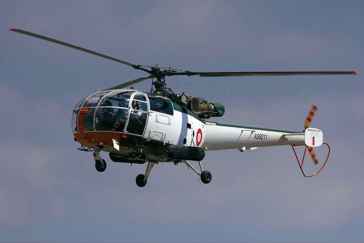 >sa316/319直升机(法文:aérospatiale alouette iii,中文:云雀iii型)