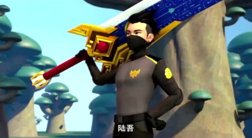  p data-id="gnbi5tvp0v">王民,动画片《神兽金刚》中的正派人物,神兽