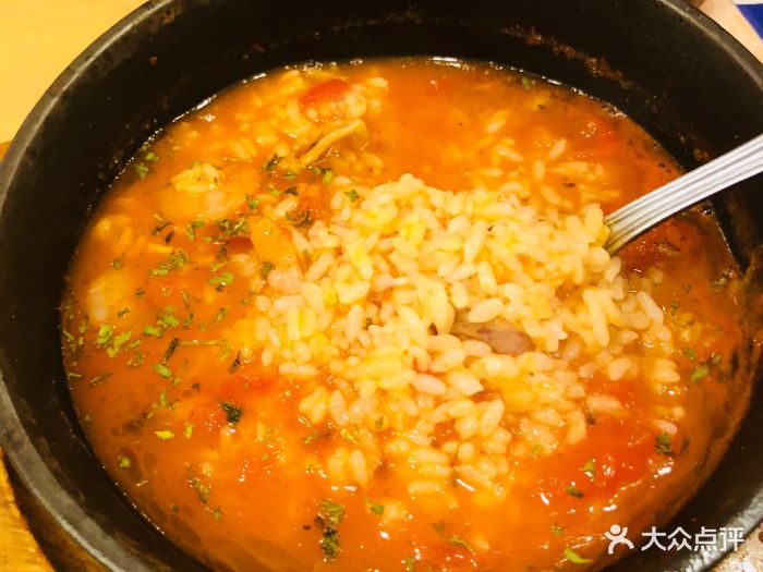 海鲜牛肉番茄泡饭