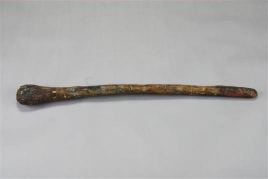 新石器时代河姆渡文化木杵_百度百科