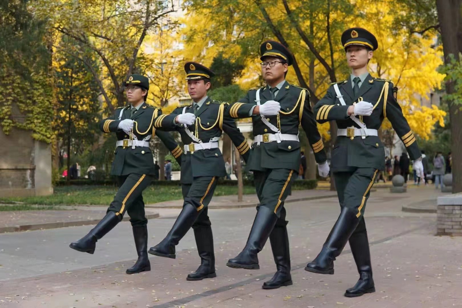 北京林业大学国旗护卫队
