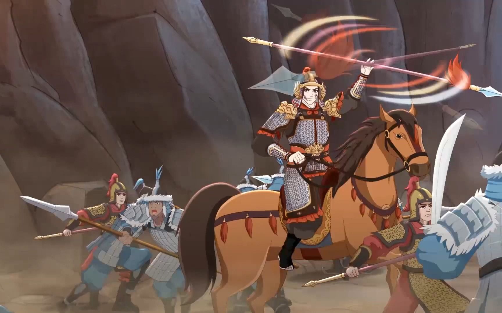 《杨家将》是由 a target="_blank" href="/item/湖南金鹰卡通传媒