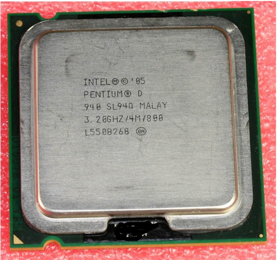  p>intel pentium d 940是一款intel品牌的奔腾dcpu系列的处理器,适用