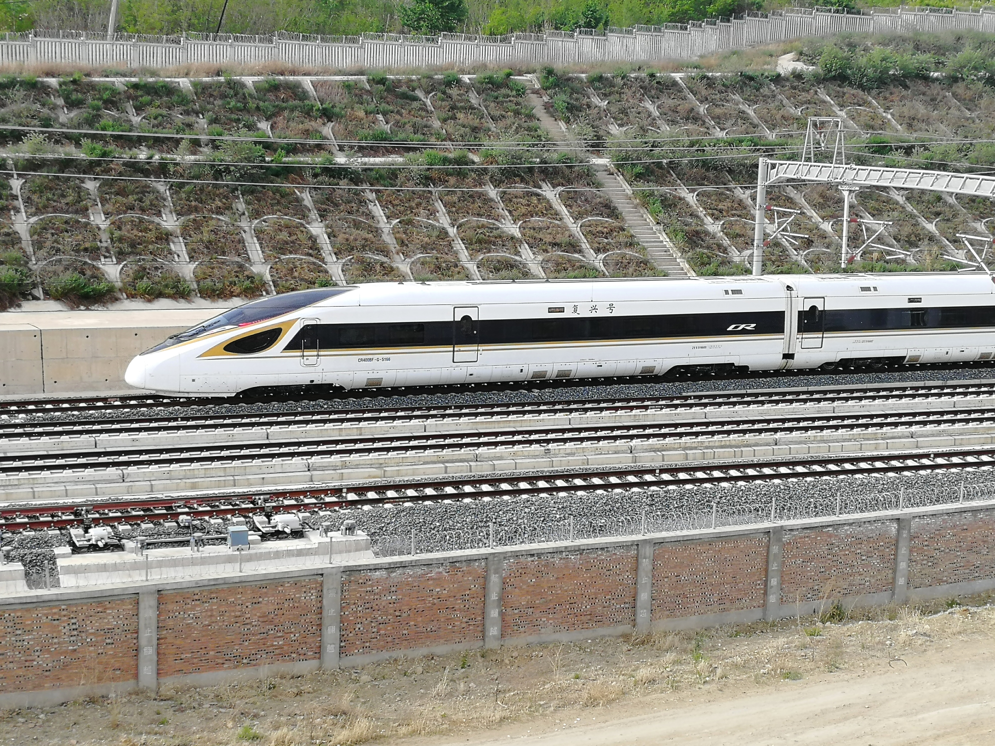  p>新一代标准高速动车组"复兴号"是我国自主研发,具有完全知识产权的