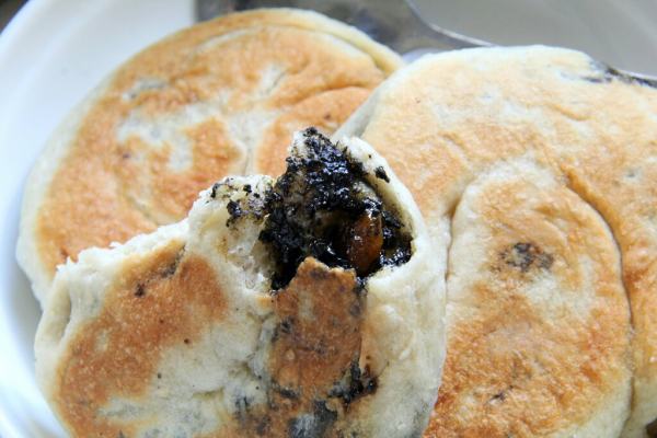 黑芝麻红糖薄饼