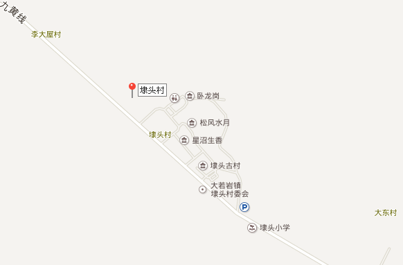  p>埭头古村位于大若岩镇境内.