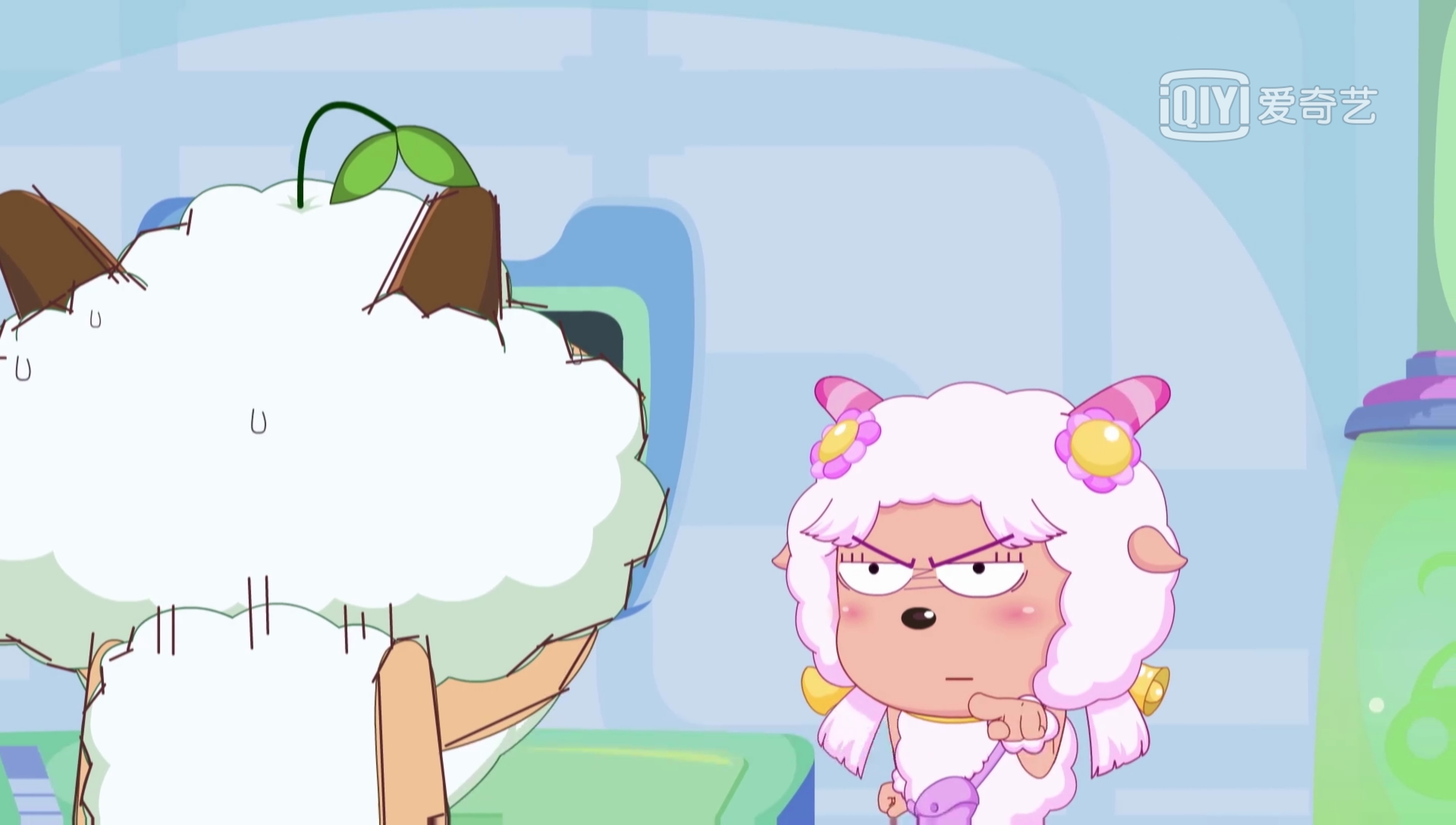  p>花羊羊,是动画片《喜羊羊与灰太狼》里的正面角色,由赵娜(主要),严