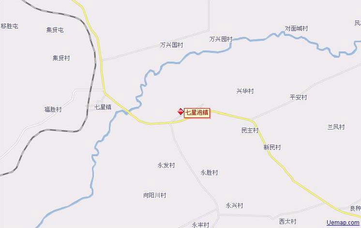 位于黑龙江省嫩江县七星泡农场境内,五大连池,讷河,嫩江两市一县交汇