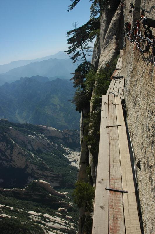 华山长空栈道