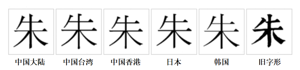 朱（汉字）_百度百科