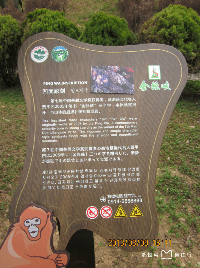 金丝峡国家森林公园