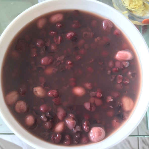 黑米红豆花生粥
